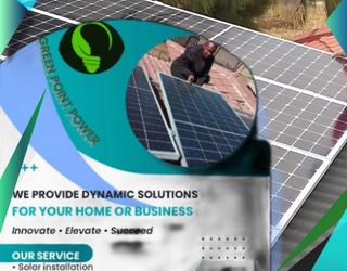 Solar installation and electricty installlation