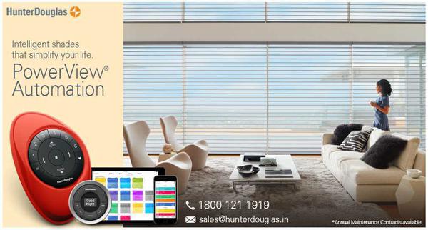 Image of Automatic Curtain System for House | HUNTERDOUGLAS