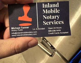 Image of Inland Mobile Notary Services