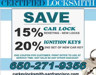 Image of Car Key Locksmiths San Francisco CA