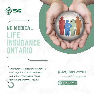 no medical life insurance ontario