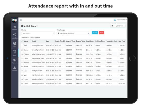 Image of Employee Tracking Software - DeskTrack