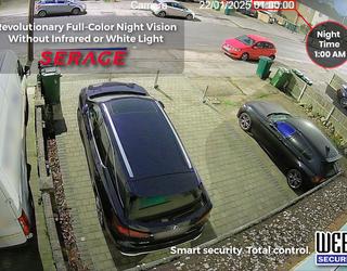 CCTV Installation - Color Picture at Night without Light