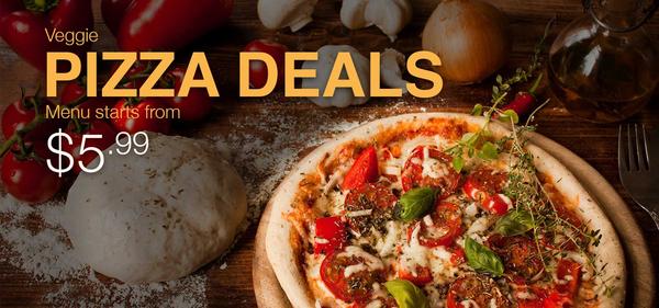 Veggie special pizza