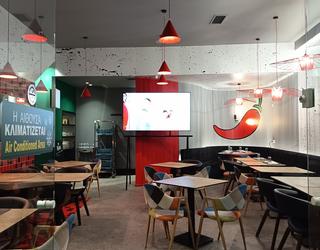 Sitting room at L'artigiano pizza