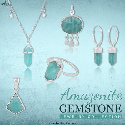 Amazonite Silver jewelry