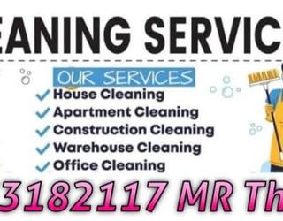 Cleaning service can contact Mr Mark