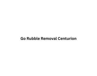 Afbeelding van Go Rubble Removal Centurion