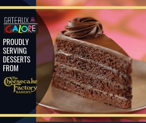 Image de Gateaux Galore Serving The Cheesecake Factory Cakes - Take out