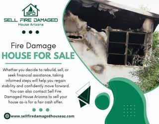 Fire Damage House for Sale