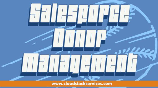 Salesforce Donor Management