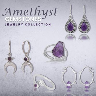 Amethyst Silver jewelry