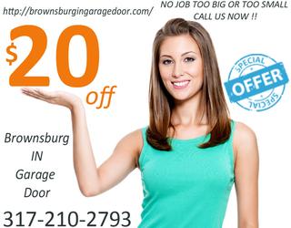 Image of Brownsburg IN Garage Door