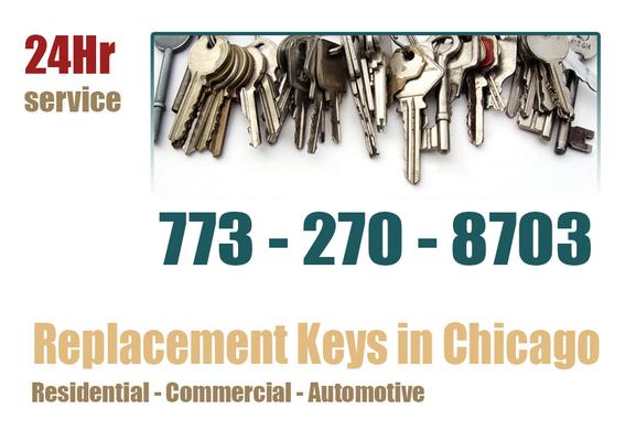 Image of Chicago Replacement Keys